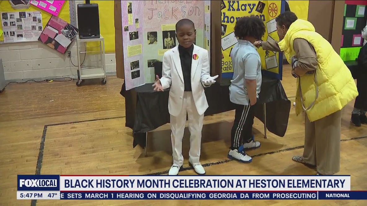 Heston Elementary School celebrates Black History Month